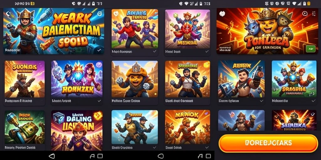 Tampilan utama dengan kontrol intuitif.