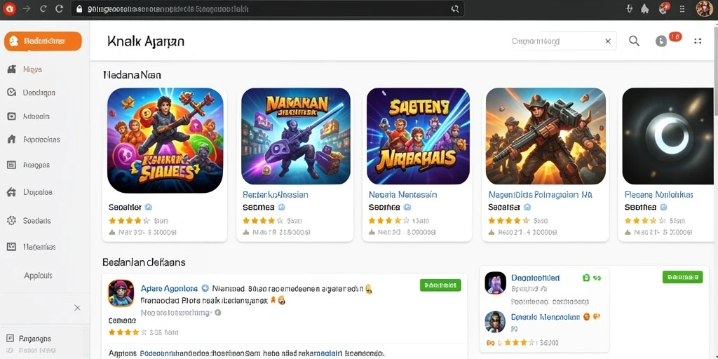 Tampilan awal aplikasi AMAN69 yang menarik.