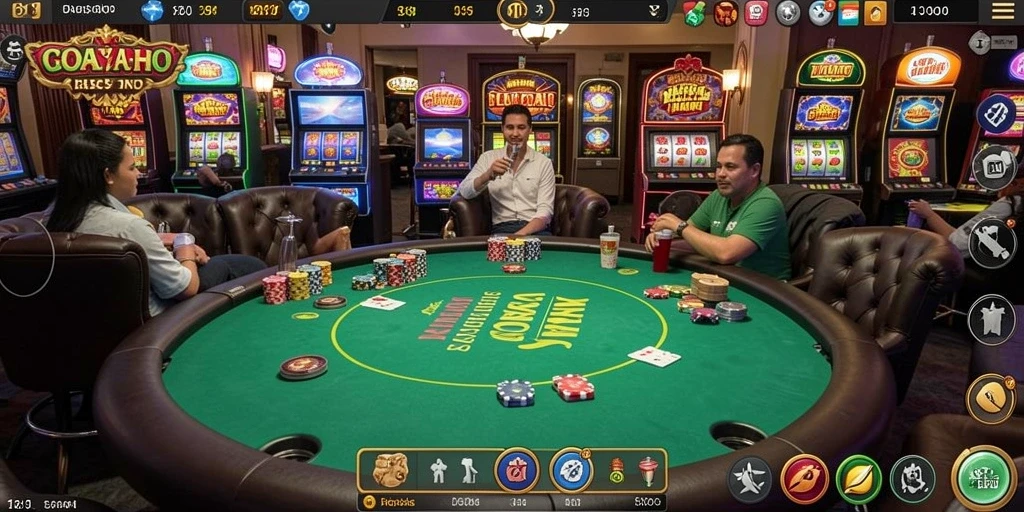 Tampilan awal game dengan karakter ikonik HALO99.