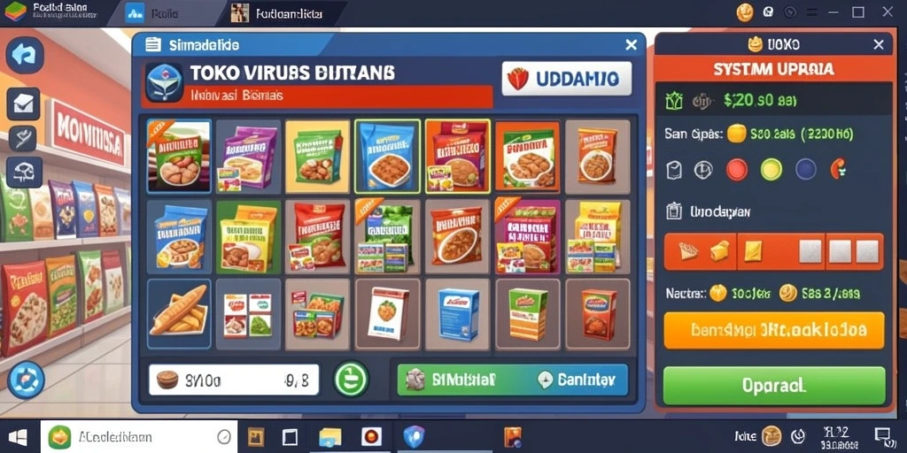Tampilan antarmuka yang modern dan menarik.