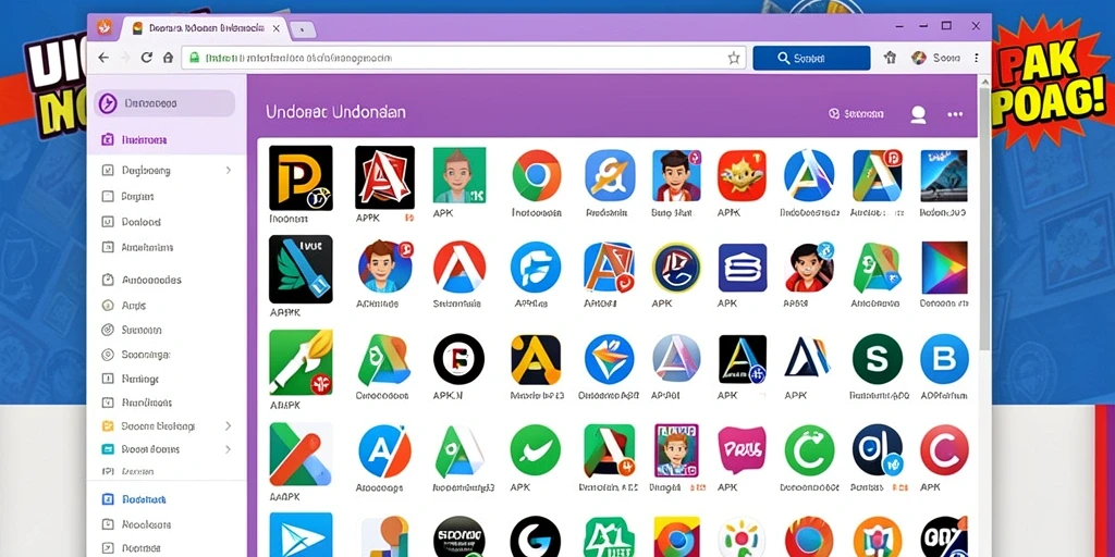 Tampilan antarmuka utama PANDORA99 yang menarik.