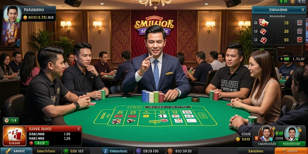 Tampilan antarmuka yang sederhana namun menarik.