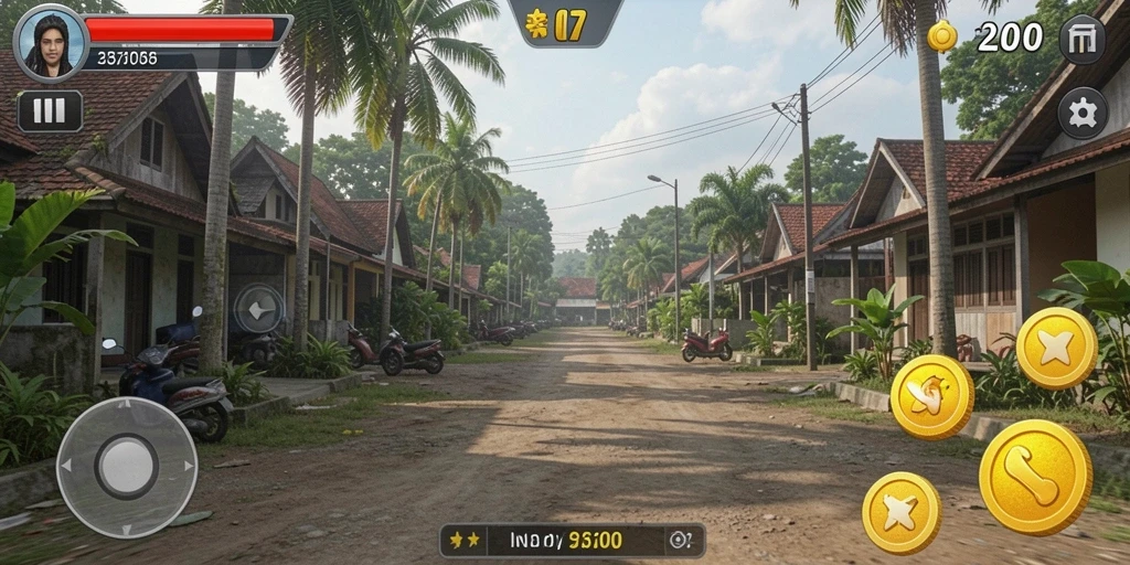 Tampilan antarmuka pengguna yang modern dan menarik.